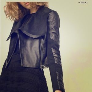 NWT Zara genuine leather jacket